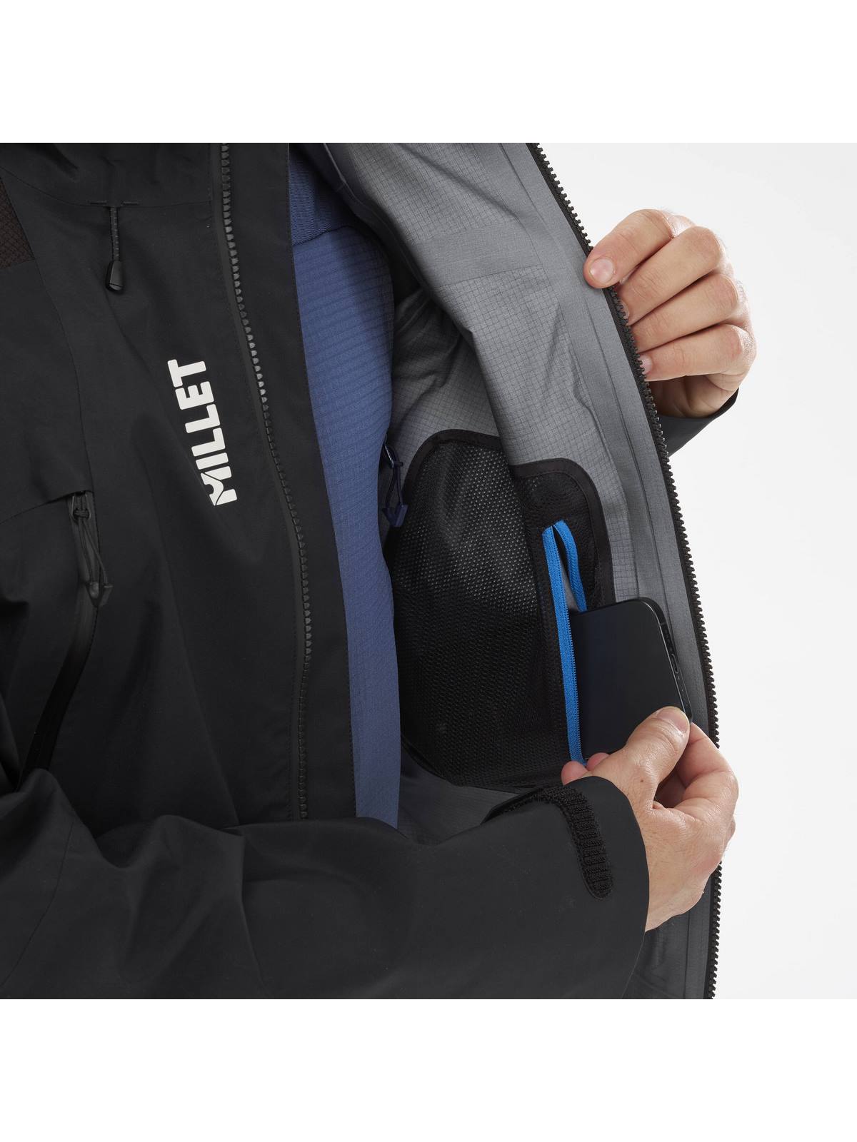 KURTKA MILLET K ABSOLUTE GTX PRO JKT M czarny