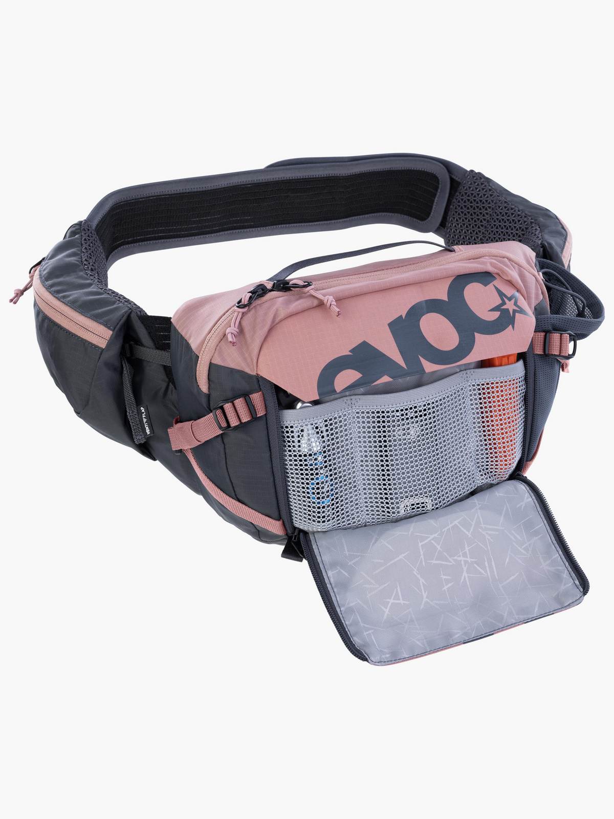Nerka rowerowa EVOC Hip Pack Pro 3 dusty pink - carbon grey