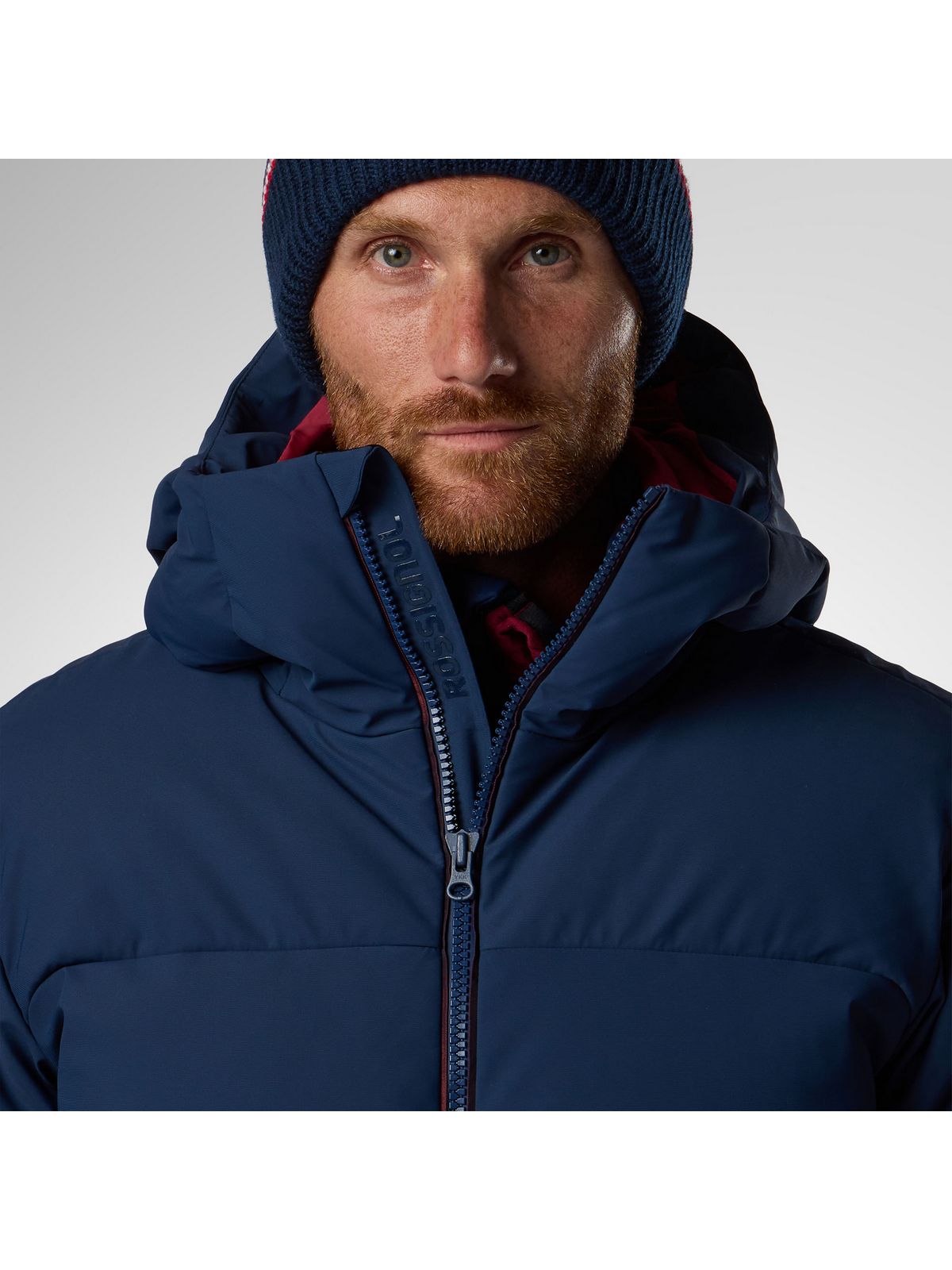 Kurtka narciarska męska ROSSIGNOL M Snowblaze Down Bomber Jacket niebieska