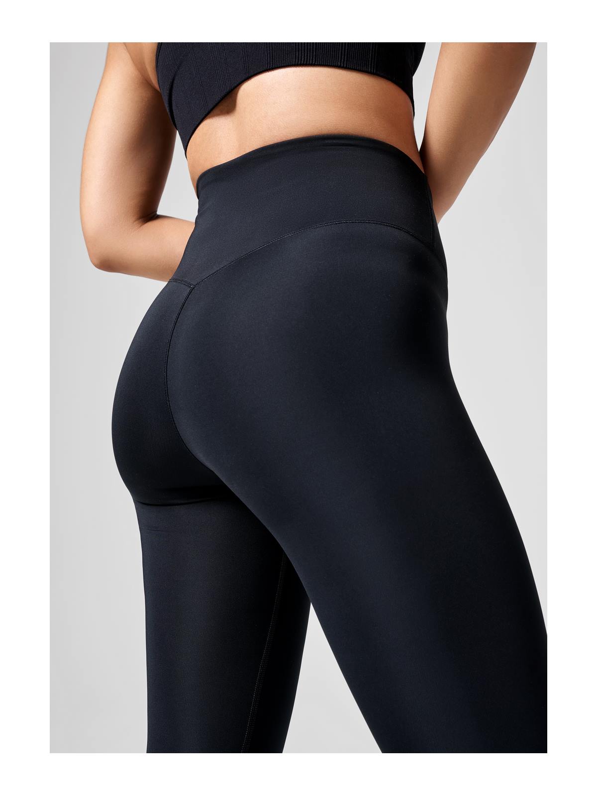 Legginsy treningowe damskie CASALL Graphic High Waist Tights kolor czarny