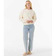 Bluza RIP CURL ICONS OF SURF RELAXED CREW beżowa
