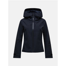 Kurtka narciarska damska PEAK PERFORMANCE Whitelight Short HIPE 2L Insulated Shell Jacket czarna

