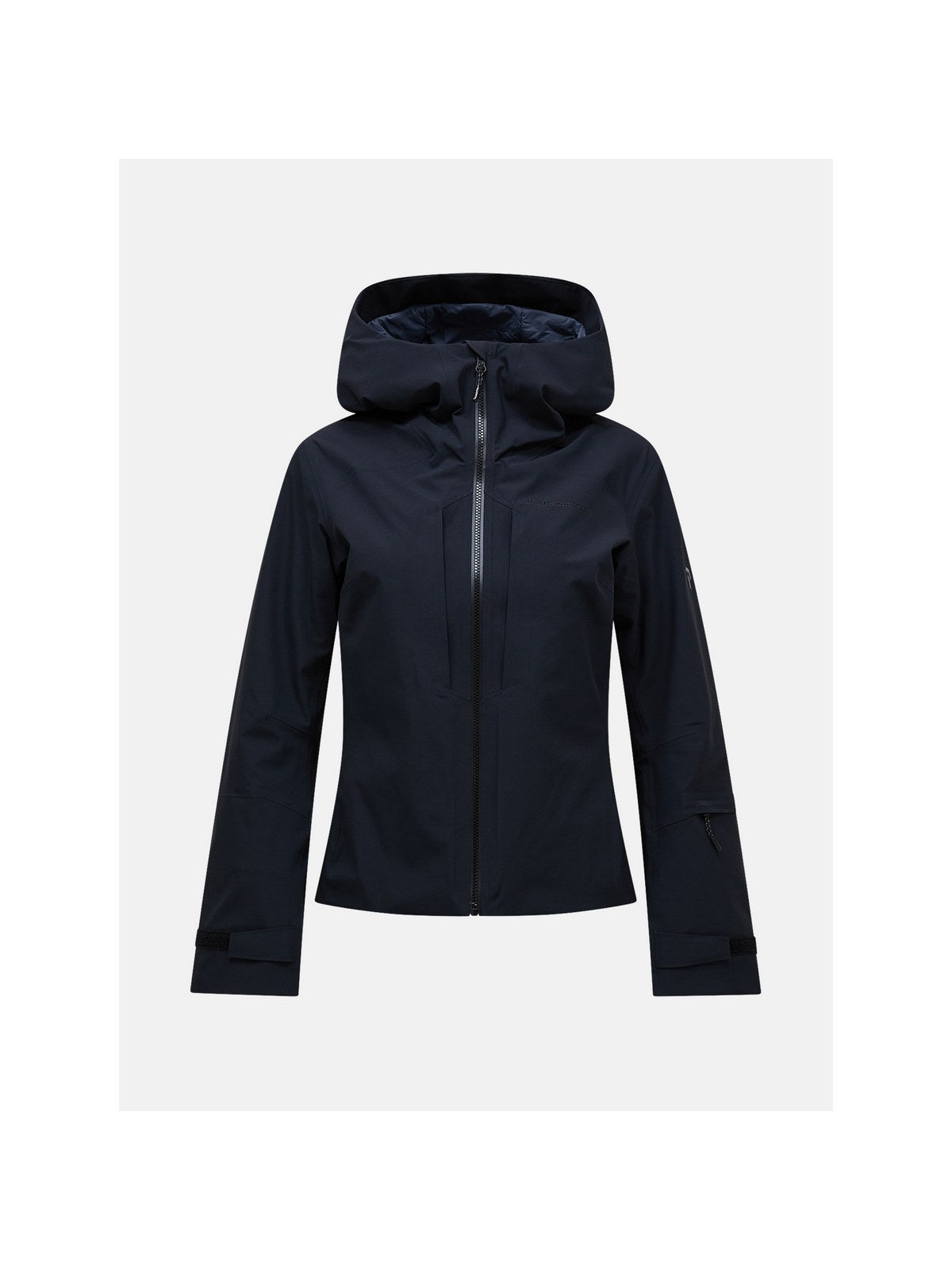 Kurtka narciarska damska PEAK PERFORMANCE Whitelight Short HIPE 2L Insulated Shell Jacket czarna