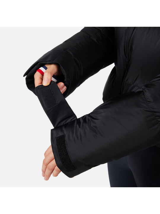 Kurtka narciarska damska ROSSIGNOL W DAILLE DOWN JKT czarna
