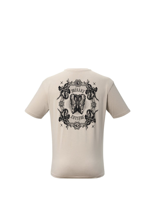 Koszulka męska MILLET Cimaï Collab Ts Ss M beżowa
