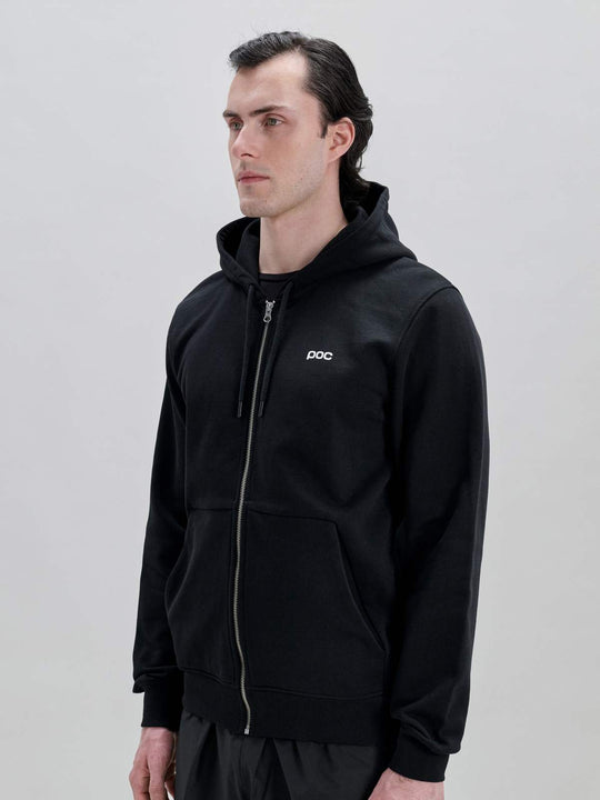 Bluza męska POC Zip Hoodie czarny
