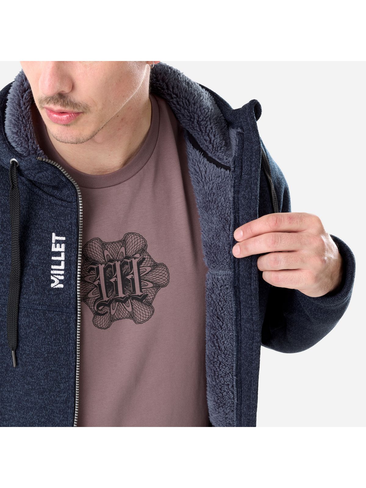 Bluza męska MILLET M Chamonix Knitwarm Hoodie M granatowa