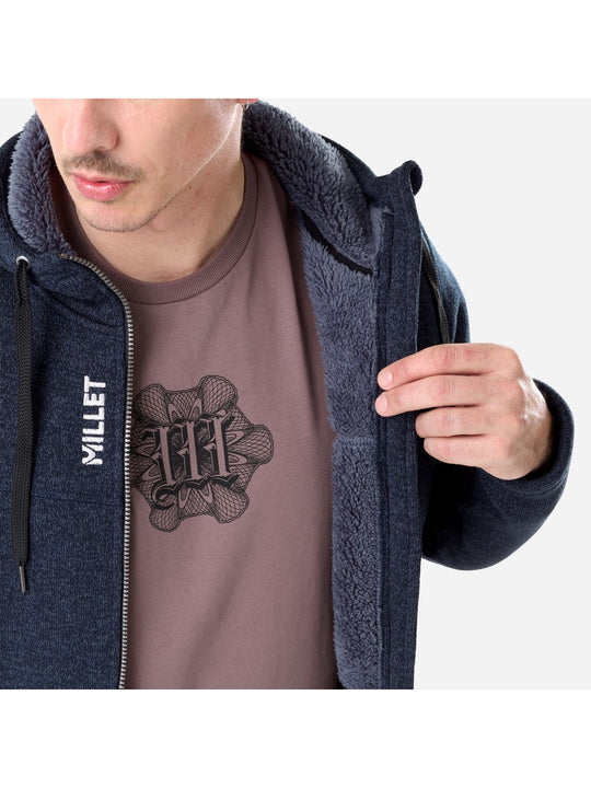 Bluza męska MILLET M Chamonix Knitwarm Hoodie M granatowa
