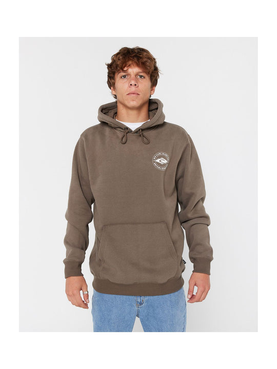 Bluza RIP CURL STAPLE HOOD brązowa
