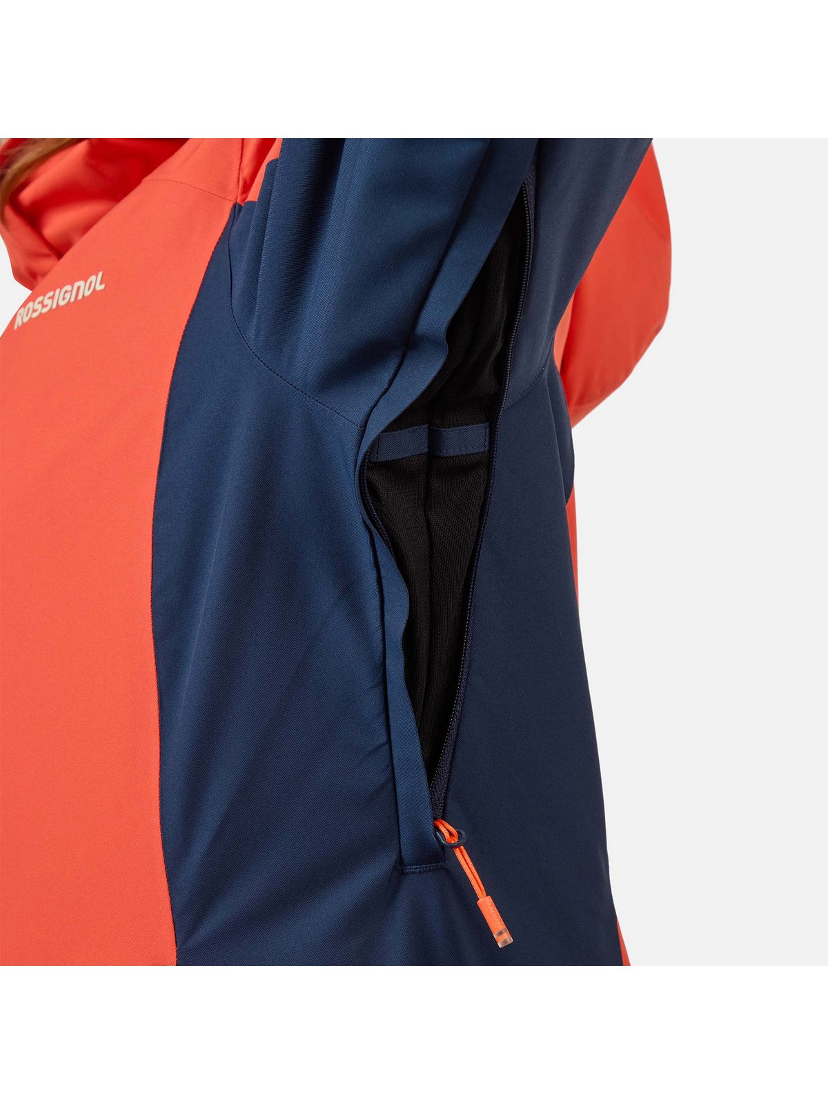 Kurtka narciarska damska ROSSIGNOL W VELIKA INSULATED JKT pomarańczowa