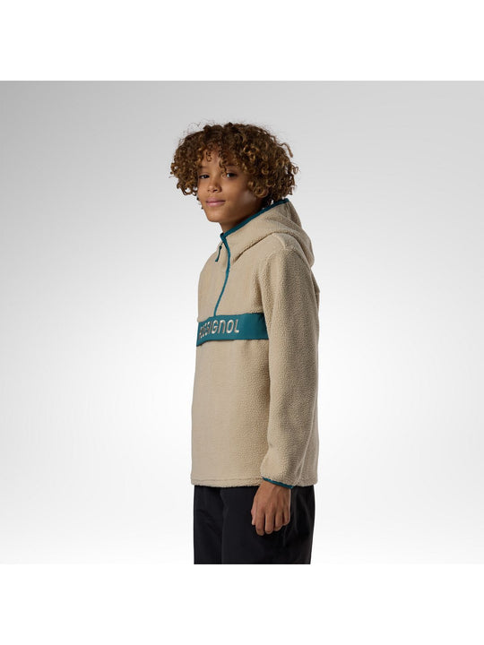 Bluza juniorska ROSSIGNOL Jr Alltrack Anorak Fleece beżowa

