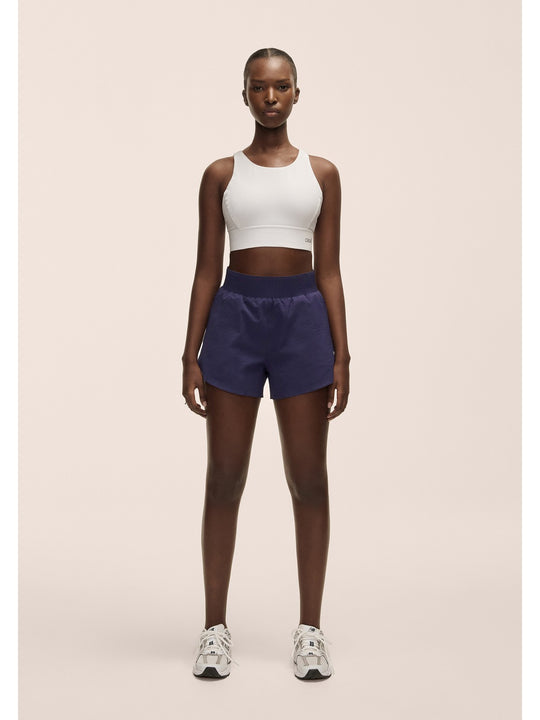 Szorty do biegania Casall Luna Textured Shorts fioletowy - Adventure Sports
