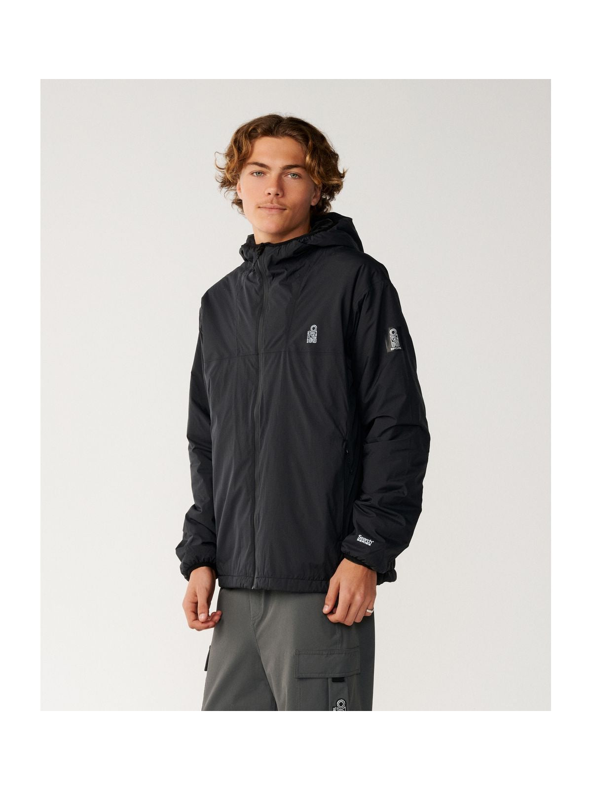 Kurtka męska RIP CURL S-Series Packable Pufferjacket czarna