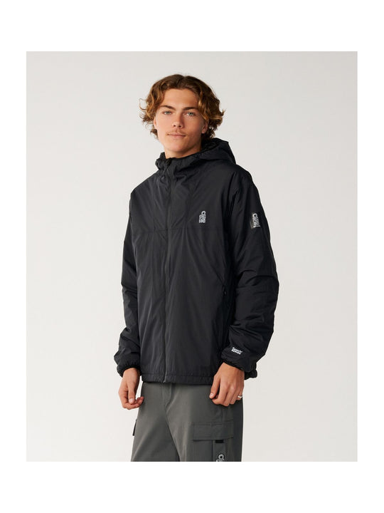 Kurtka męska RIP CURL S-Series Packable Pufferjacket czarna
