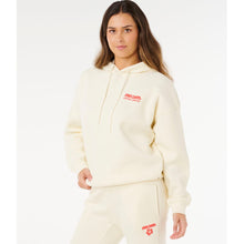 Bluza damska RIP CURL Surf Puff Heritage Hood beżowa
