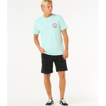 Koszulka męska RIP CURL Shred Til Tee błękitna
