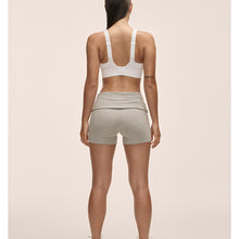 Legginsy treningowe damskie CASALL Sublime Folded Hotpants kolor szary
