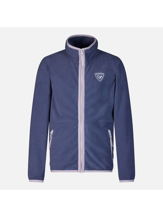 Bluza dziecięca ROSSIGNOL JR STRAWPILE FLEECE FZ niebieska
