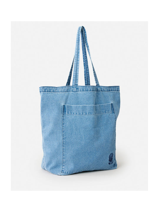 Torba RIP CURL Distressed Denim Tote Bag niebieski
