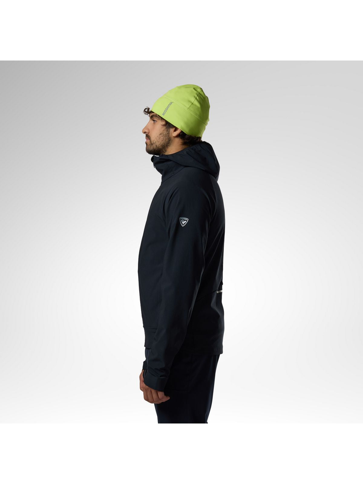 Kurtka męska ROSSIGNOL M Venon Wind Hoodie Jacket czarna