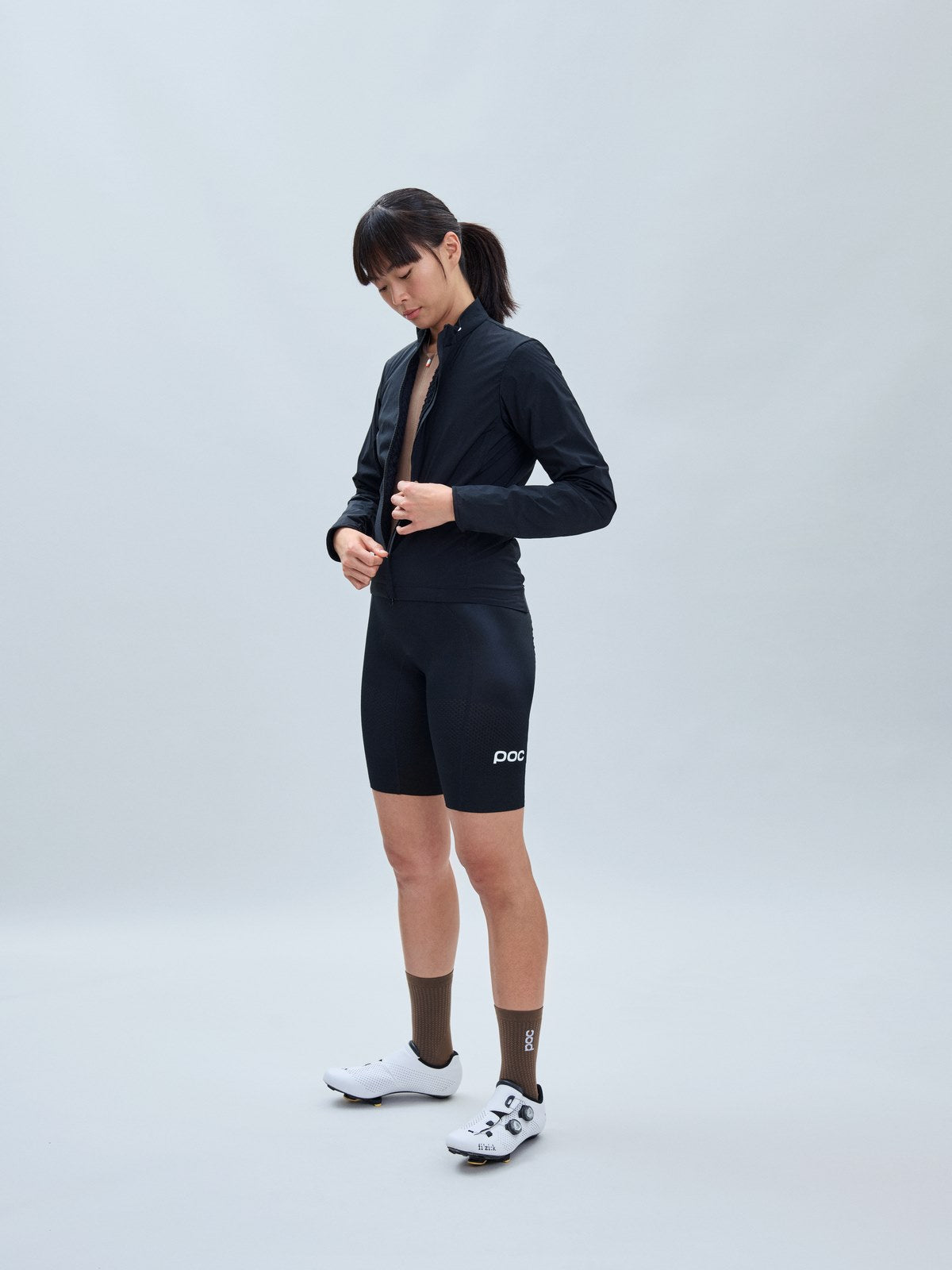 Kurtka rowerowa damska POC W's Thermal Splash Jacket czarny