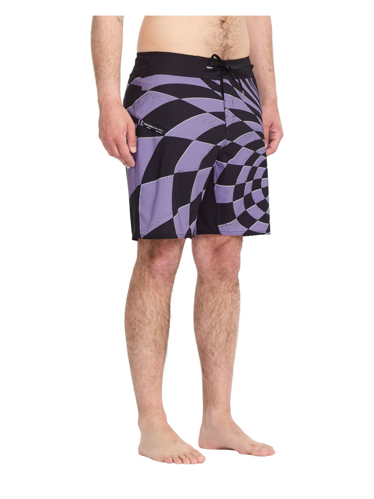 Boardshorty VOLCOM Spiral Stn Mod 19 fioletowy