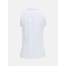 Koszulka PEAK PERFORMANCE W Comfort Zip SL Polo biały - Adventure Sports
