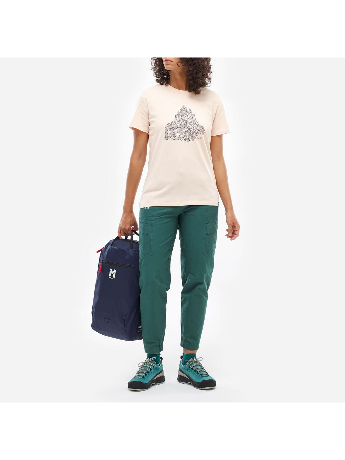 Koszulka MILLET CIMAICOLLAB TS SS W żółty - Adventure Sports