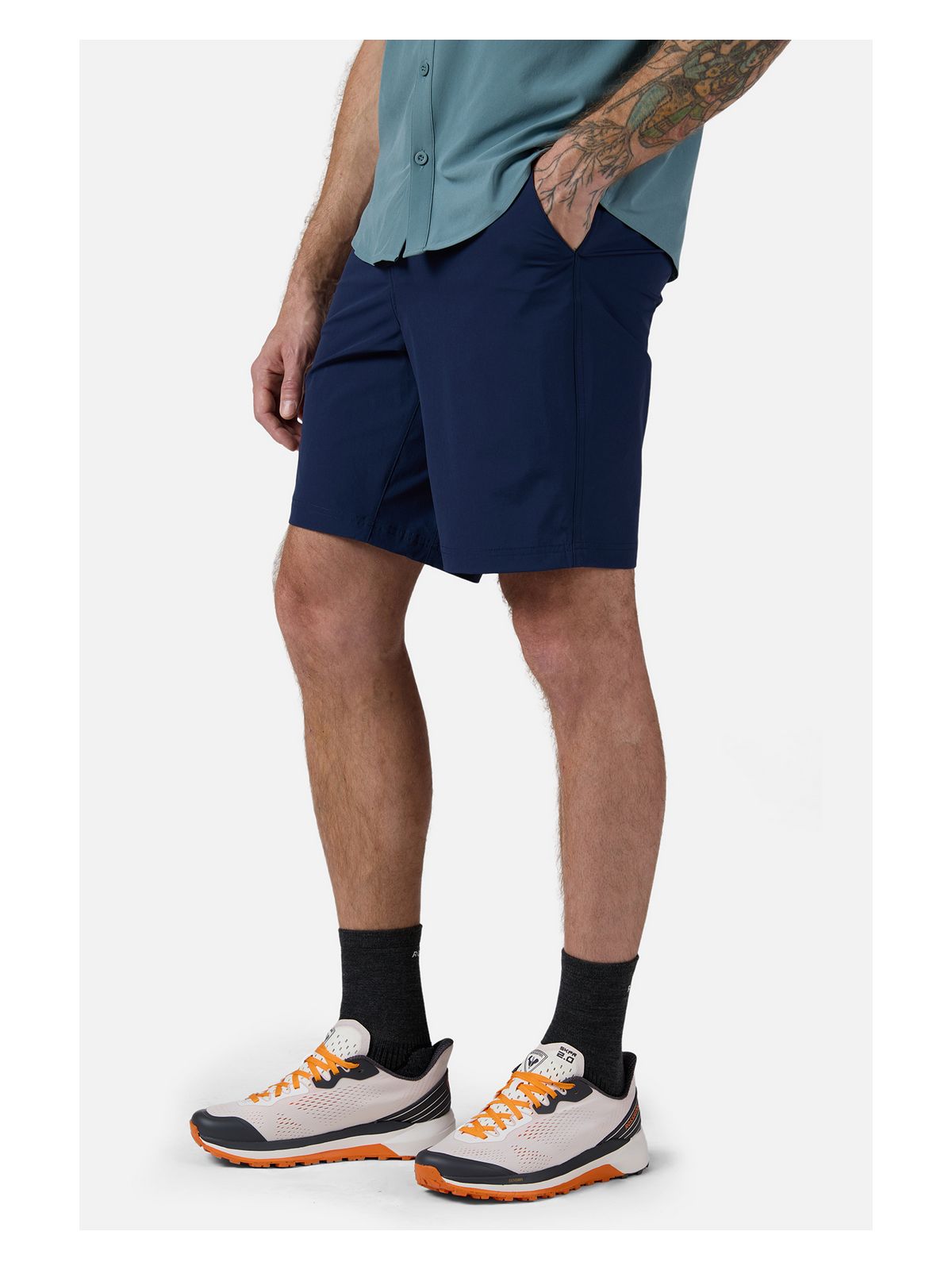 Szorty elastyczne ROSSIGNOL Lycian Short 9’ granatowy - Adventure Sports
