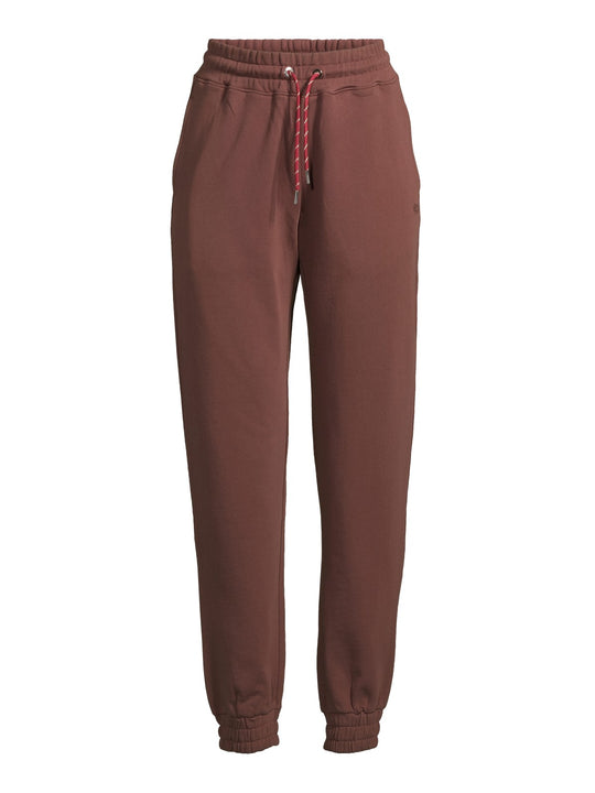 Spodnie damskie CASALL Terry Relaxed Jogger brązowe
