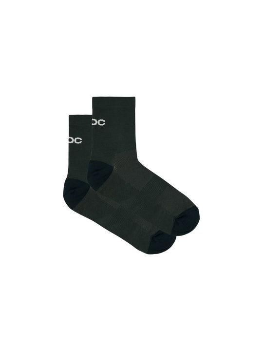 Skarpety rowerowe POC Cadence Road Short Sock zielone
