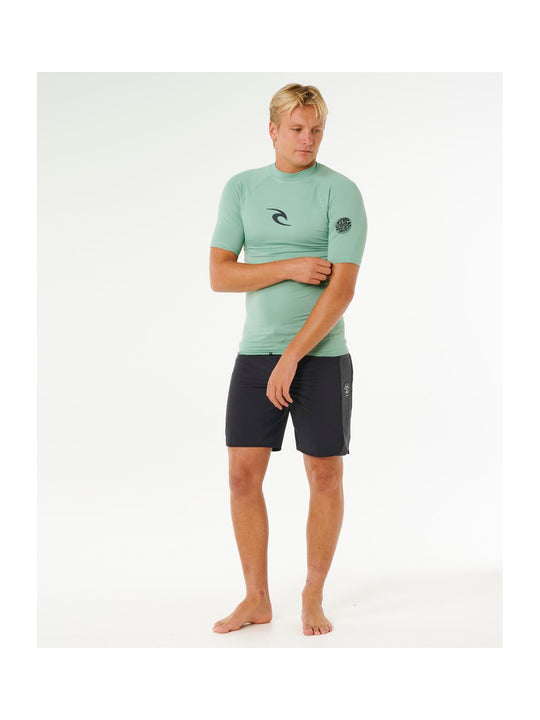 Lycra męska RIP CURL Waves Upf Perf S/S zielona
