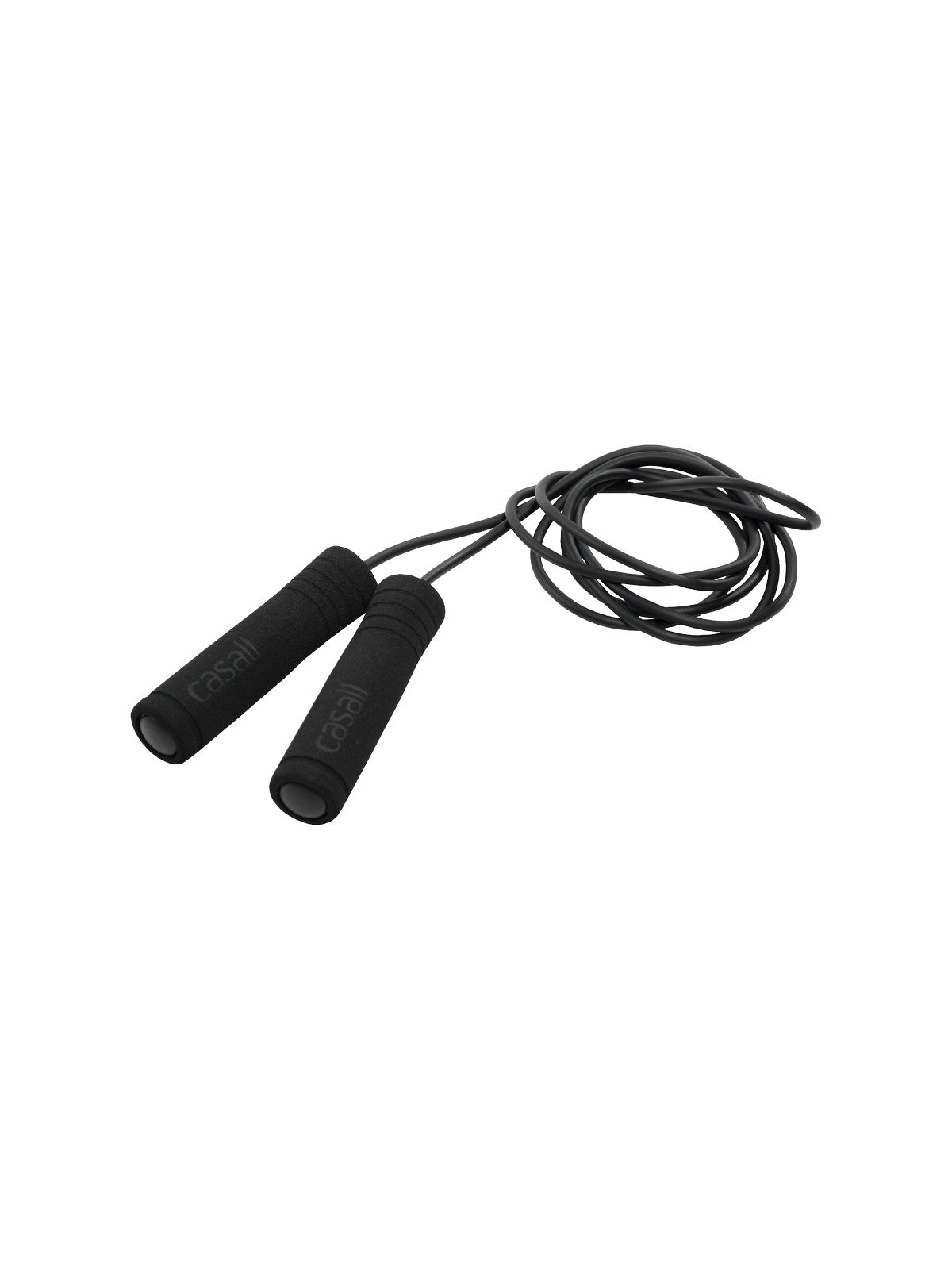 Skakanka do ćwiczeń CASALL Jump rope foam handle kolor czarny