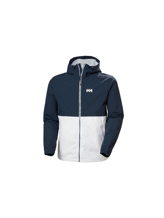Kurtka męska Przeciwdeszczowa HELLY HANSEN Hilo Rain Jacket granatowa
