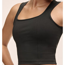 Top damski treningowy Casall Edge Crop Top czarny
