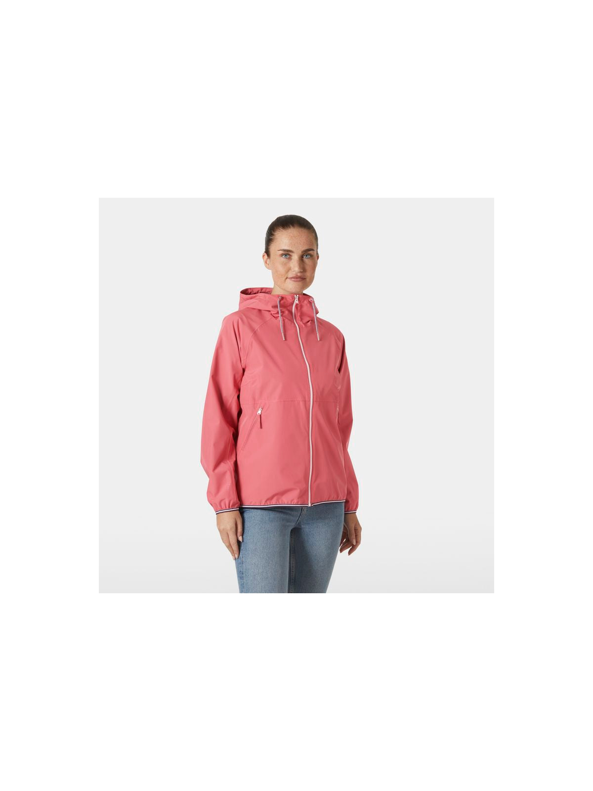 Kurtka przeciwdeszczowa damska HELLY HANSEN W KOSTER RAIN JACKET czerwona - Adventure Sports