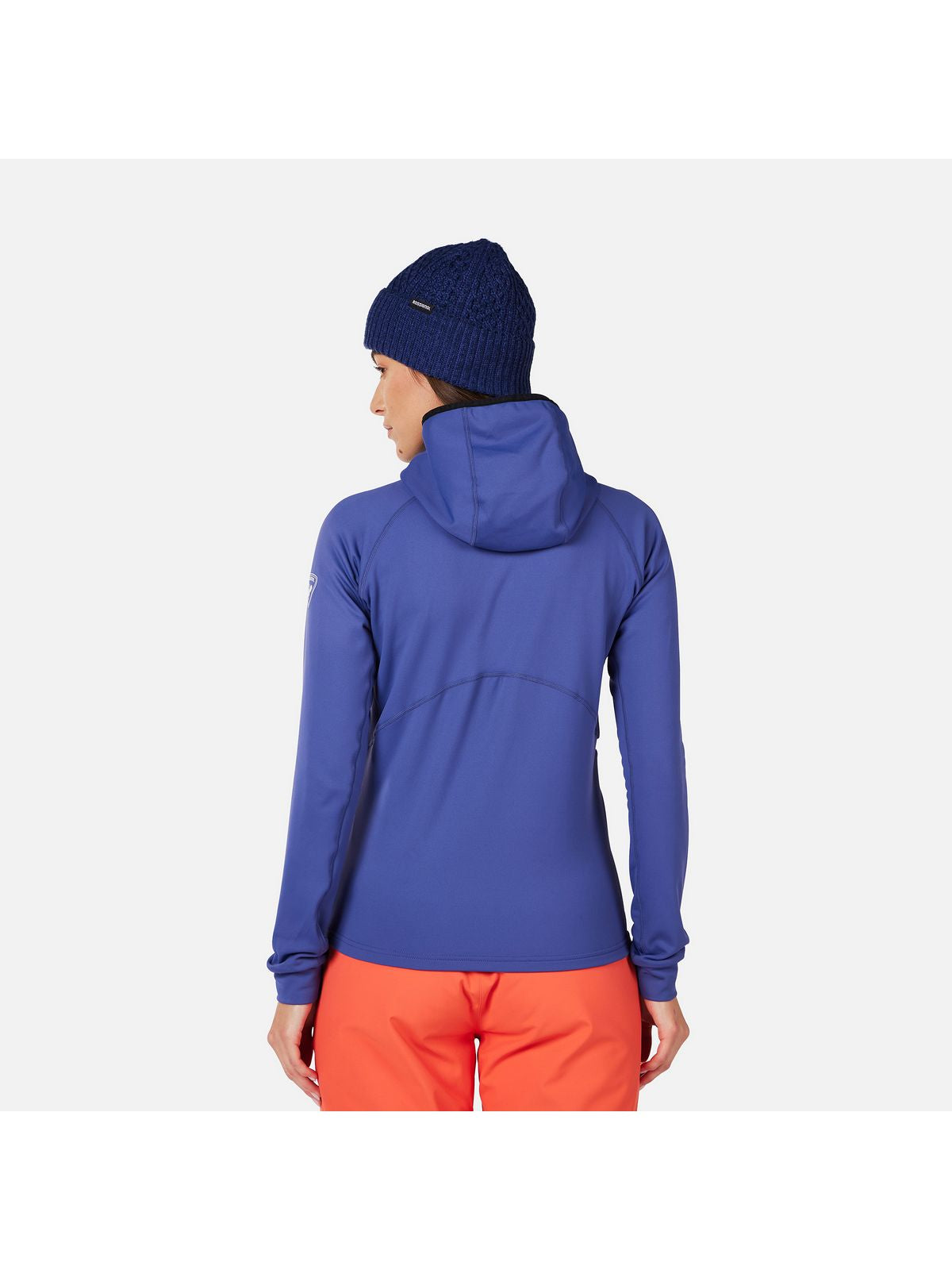 Bluza damska ROSSIGNOL W Mid Layer Thin Fz niebieska