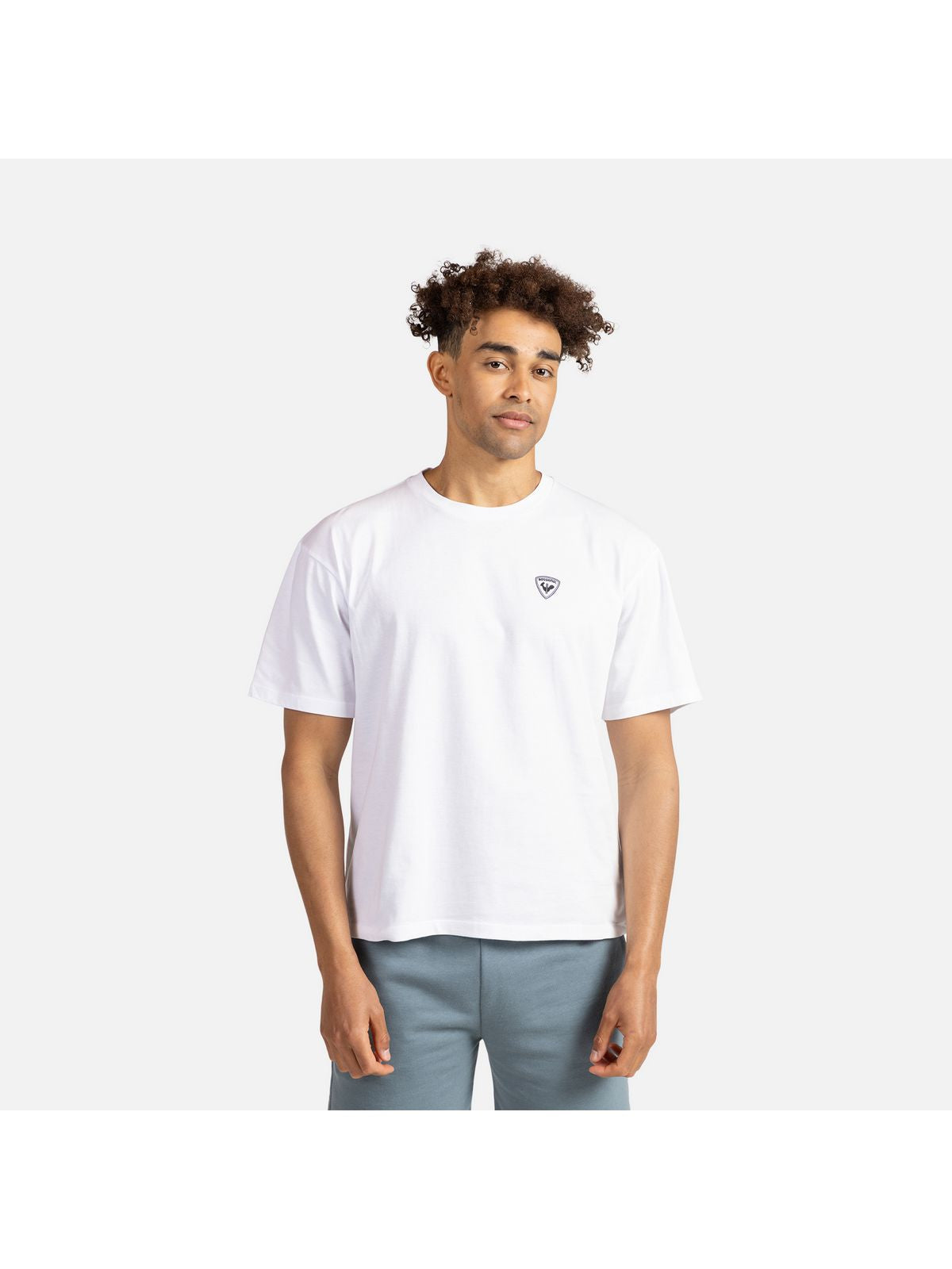 Koszulka męska ROSSIGNOL Traye Tee biały - Adventure Sports