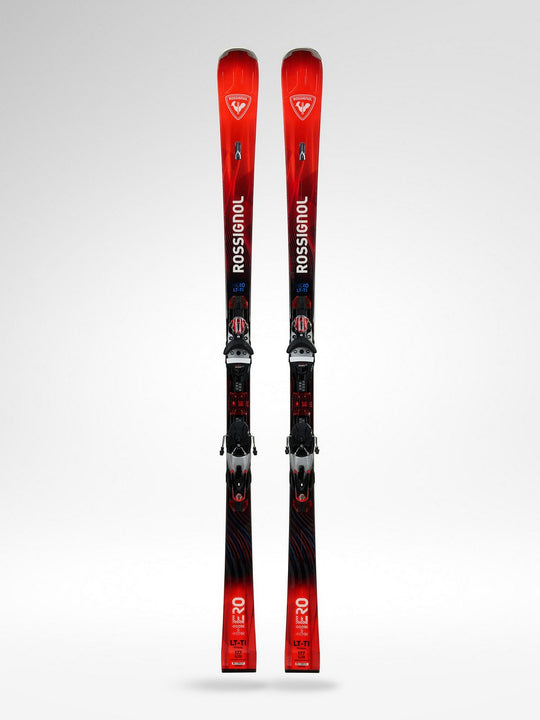 Narty ROSSIGNOL Hero LT Ti + wiązania LOOK Nx 12 Konect Gw B80 Silver Red
