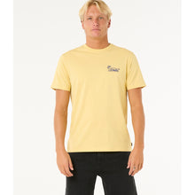 Koszulka męska RIP CURL Keep On Trucking Tee żółta

