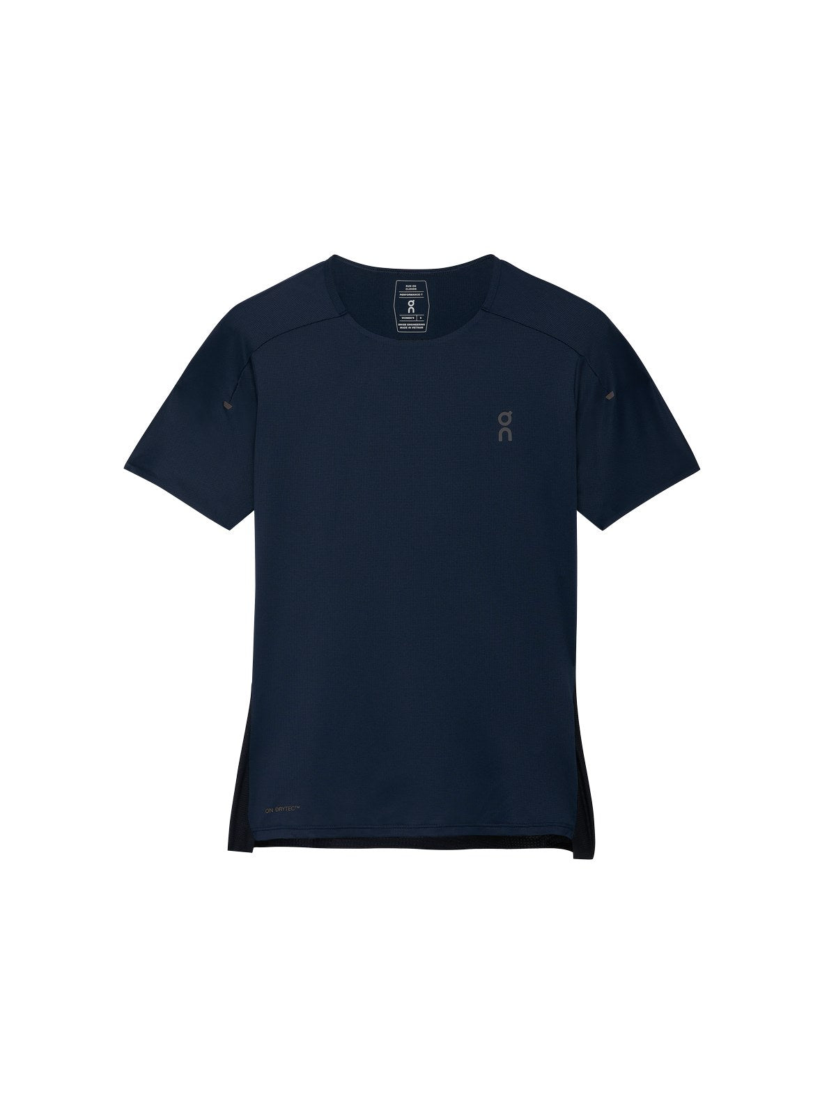Koszulka damska do biegania On Performance-T granatowo czarny