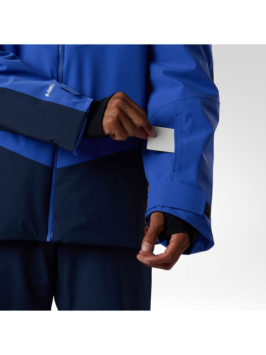 Kurtka narciarska męska ROSSIGNOL M 4Ws Blackside Insulated Jack niebieska
