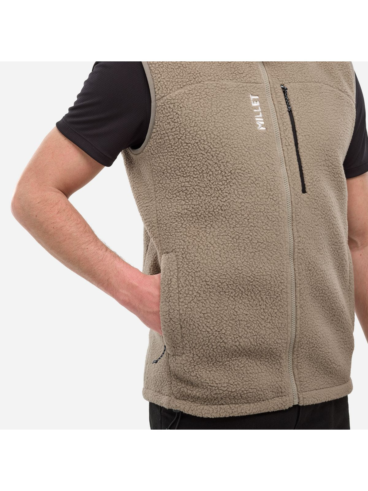 Kamizelka męska MILLET M Cimai Sherpa Vest M beżowa