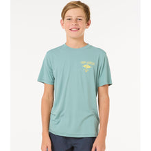 Lycra dziecięca RIP CURL ICONS SURFLITE UPF S/S - BOY niebieska
