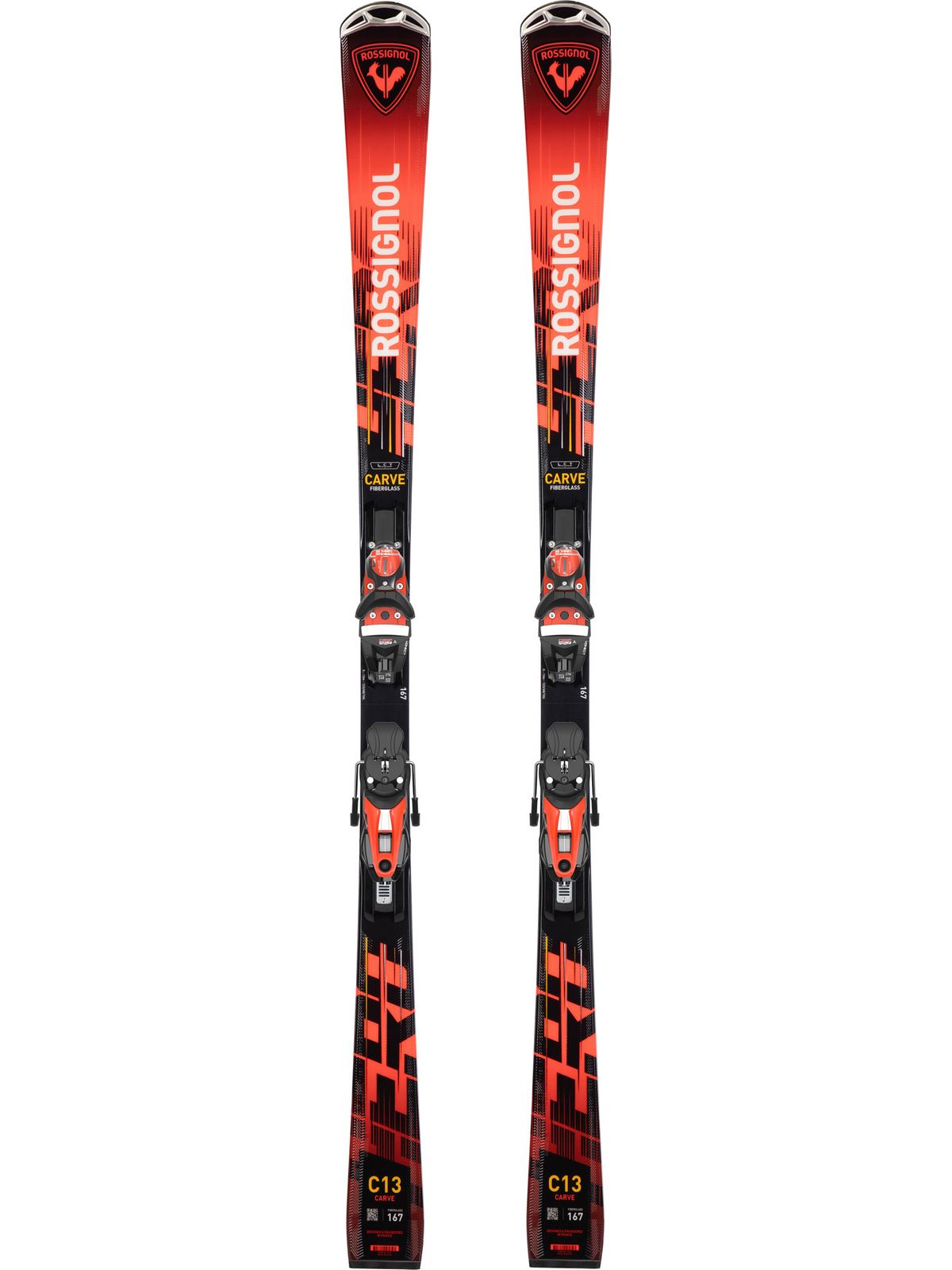 Narty ROSSIGNOL HERO CARVE + wiązania LOOK NX12 Koncet GW