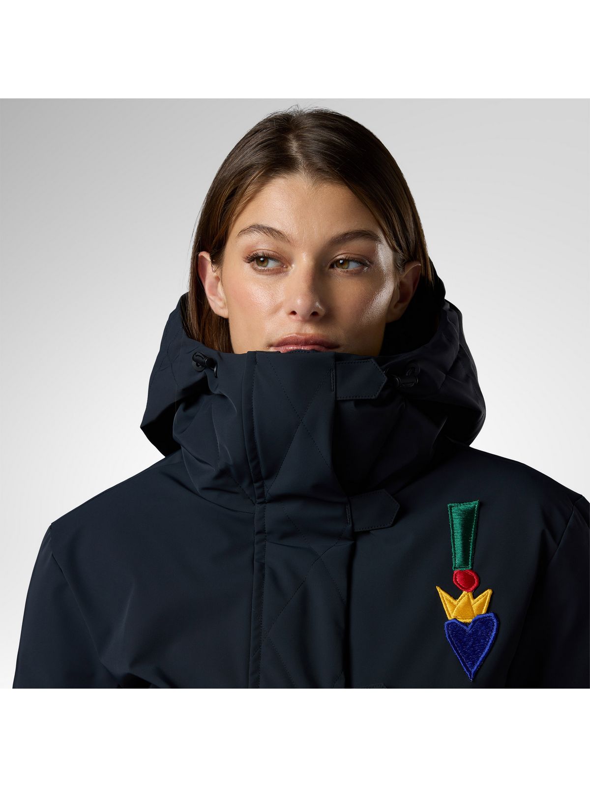 Kurtka narciarska damska ROSSIGNOL W Jcc Bomber Ski Jacket czarna