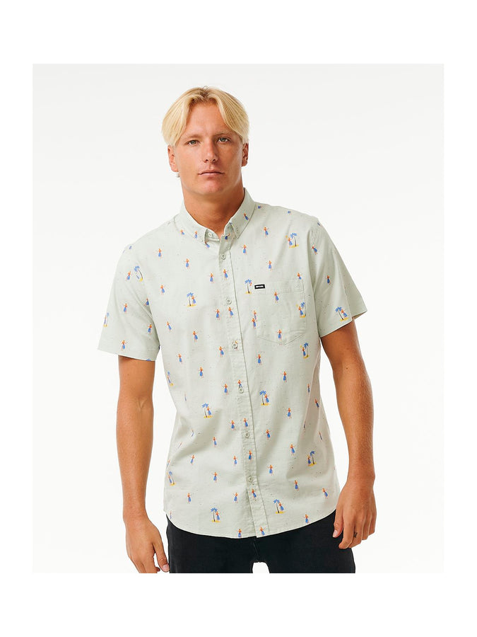 Koszula RIP CURL Hula Breach S/S Shirt biały