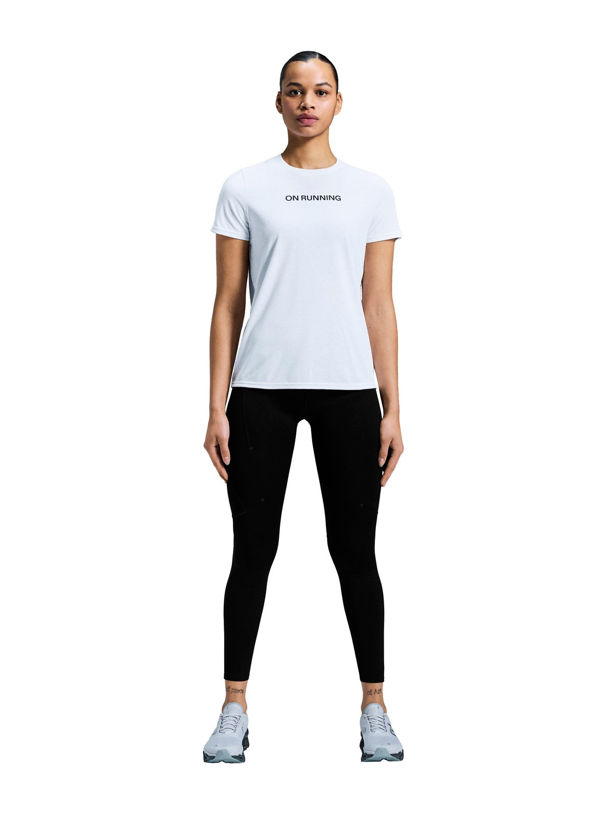 T-Shirt damski On On Run-T biały