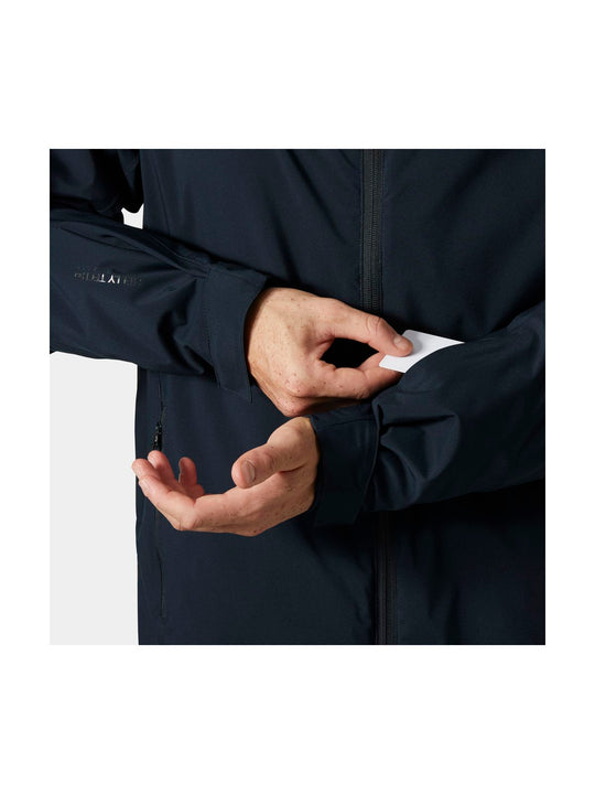 Kurtka narciarska męska HELLY HANSEN ALPINE INSULATED JACKET granatowa
