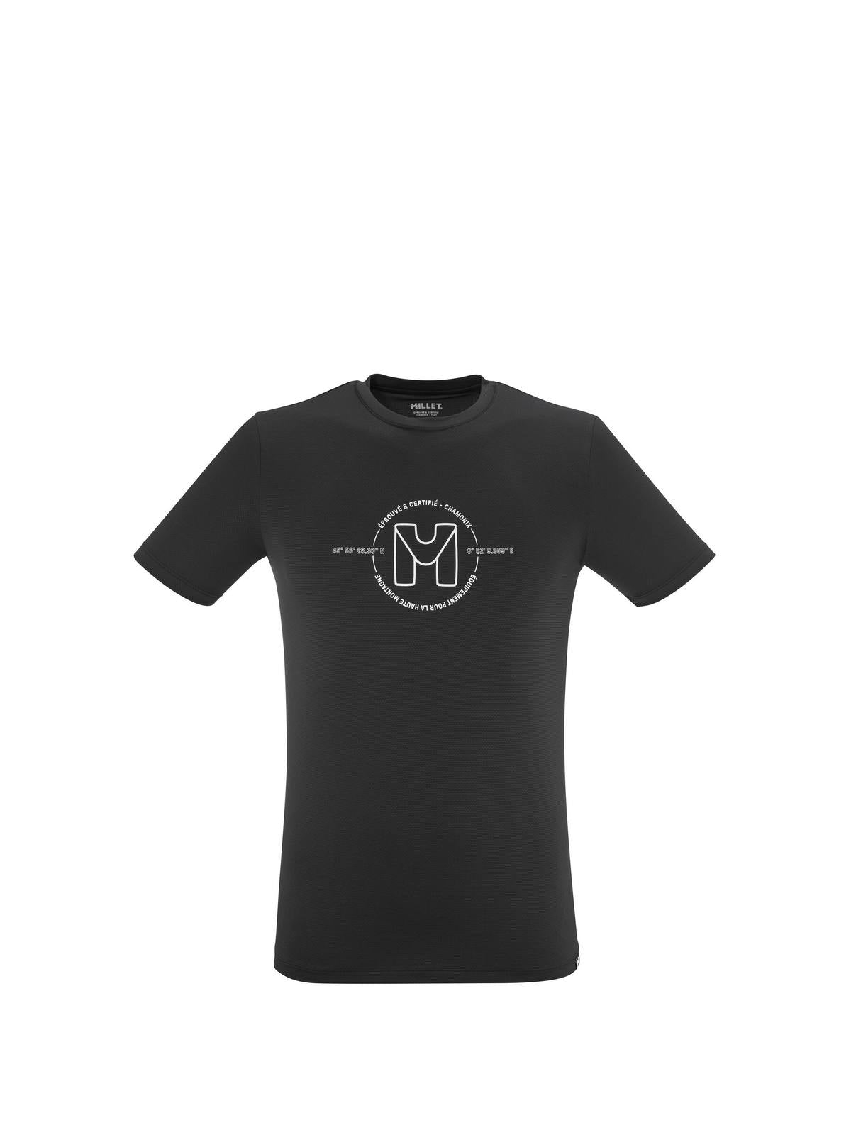 Koszulka MILLET UBIC LIGHT TS SS M czarny - Adventure Sports